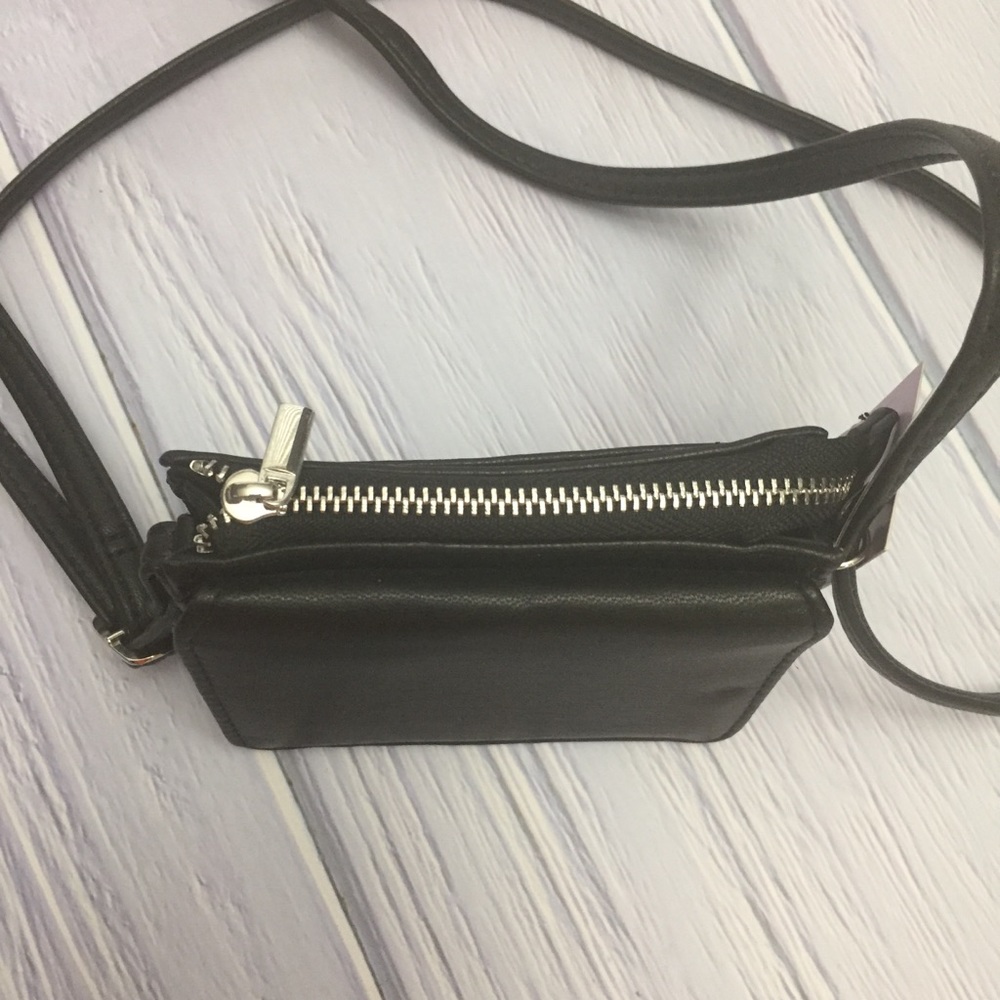 NWT Wild Fable Black Mini Crossbody Bag Wallet - Picture 5 of 9